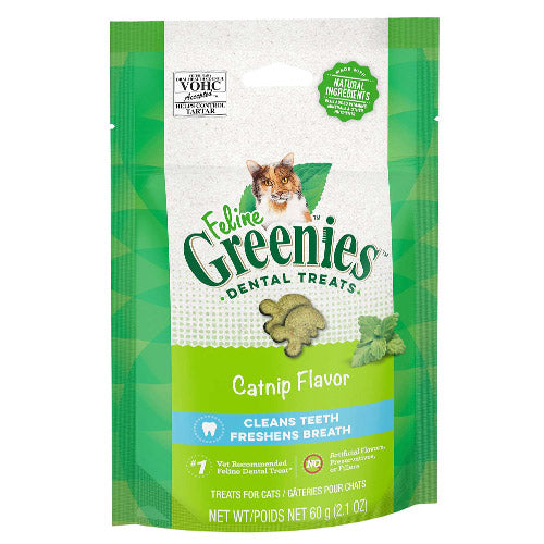 Greenies Feline Catnip Flavor Dental Cat Treats 277 Gm