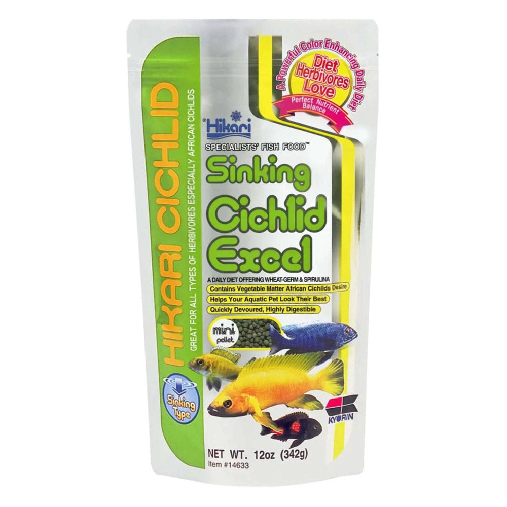 Hikari Sinking Cichlid Excel Fish Food - Mini