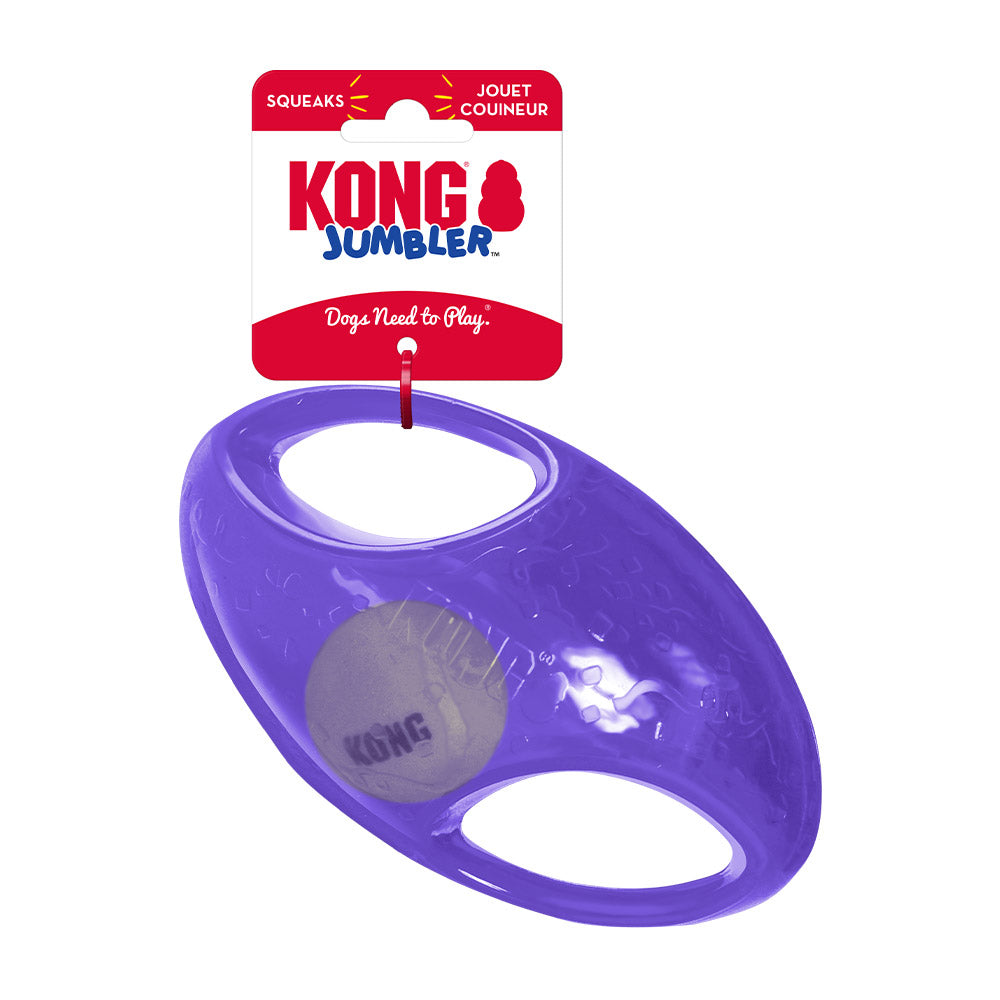 Kong Jumbler Squeaker Toy For Dogs - Ball