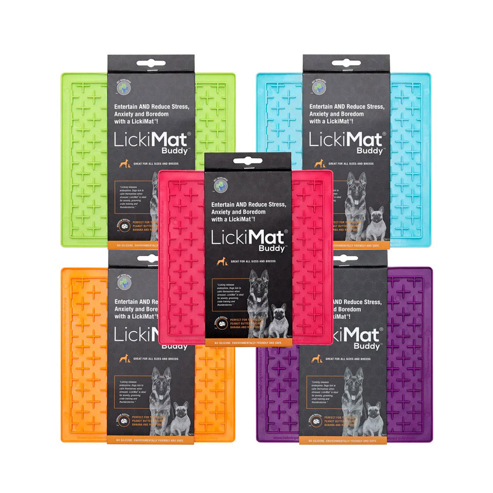 Lickimat Classic Buddy Dog Turquoise