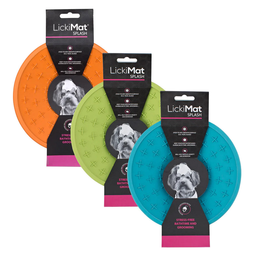Lickimat Splash Dog Turquoise