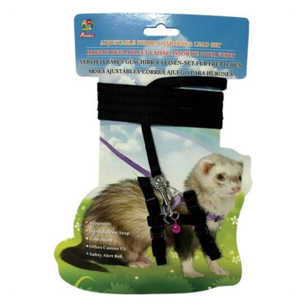 Percell Ferret Harness - Black
