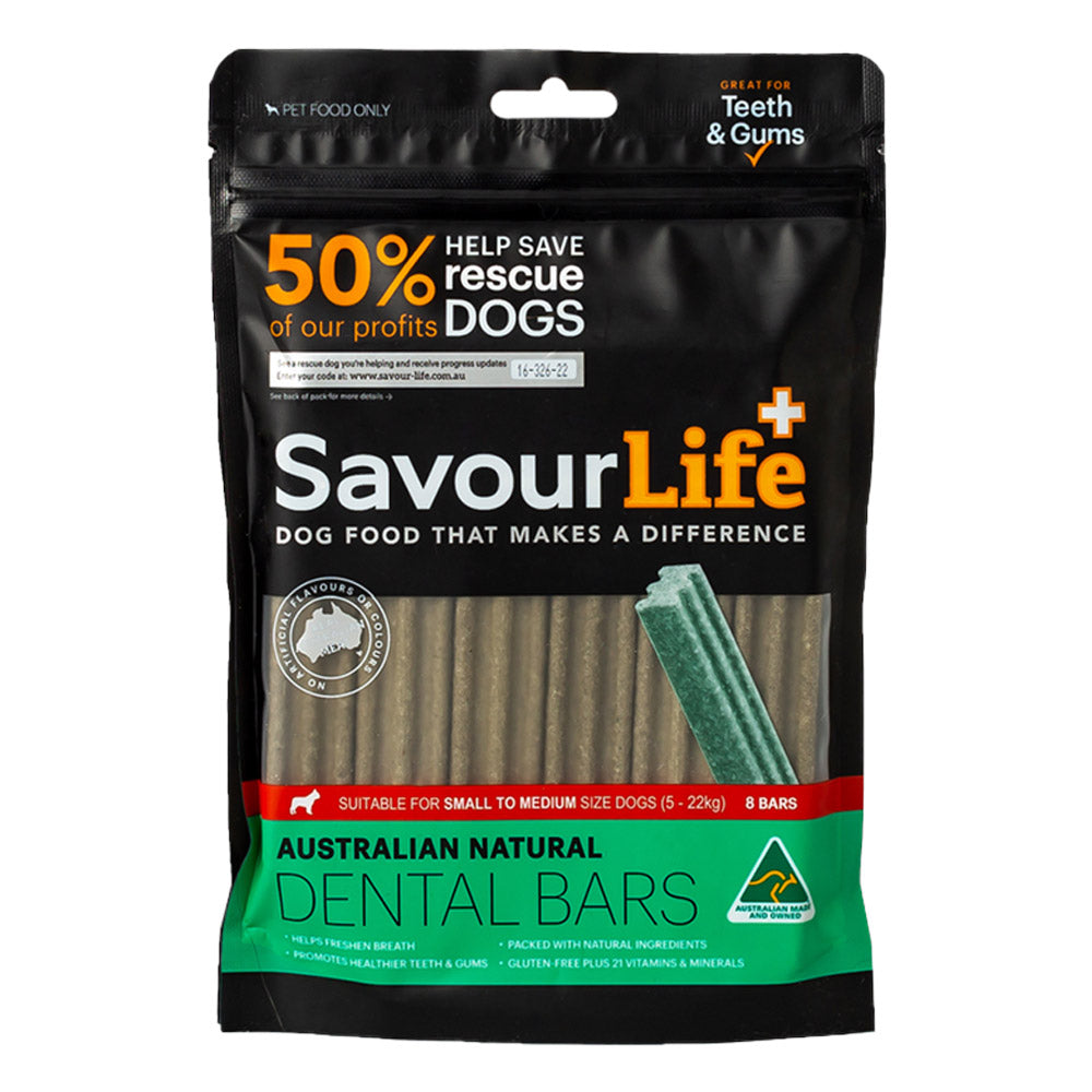 Savourlife Australian Natural Dental Bars Treats For Dogs Medium To Large