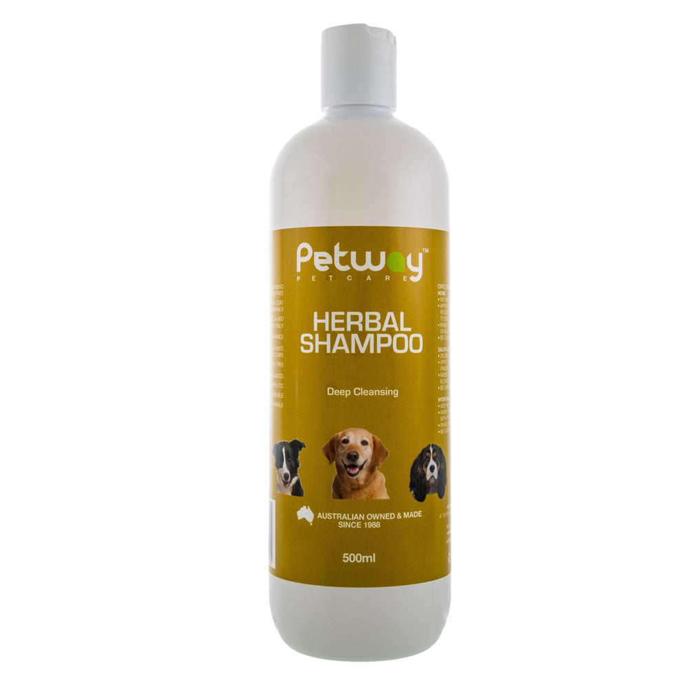 Petway Petcare Herbal Shampoo Deep Cleansing For Dogs