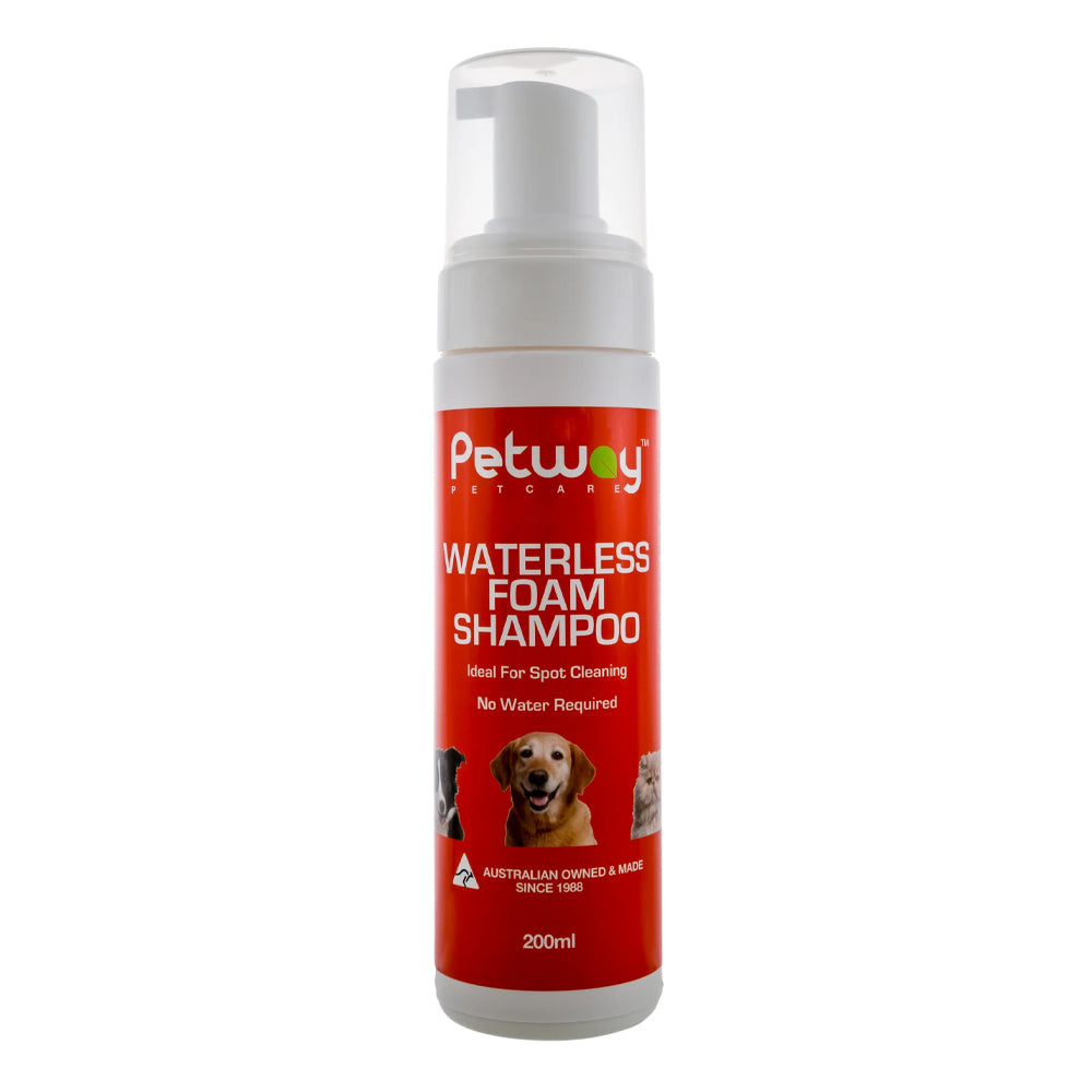 Petway Petcare Waterless Foam Shampoo for Dogs