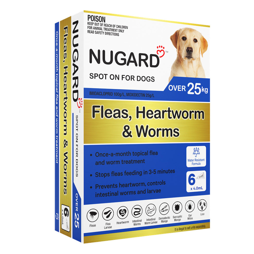 Nugard Spot on for Dogs Over 25Kg (Blue)