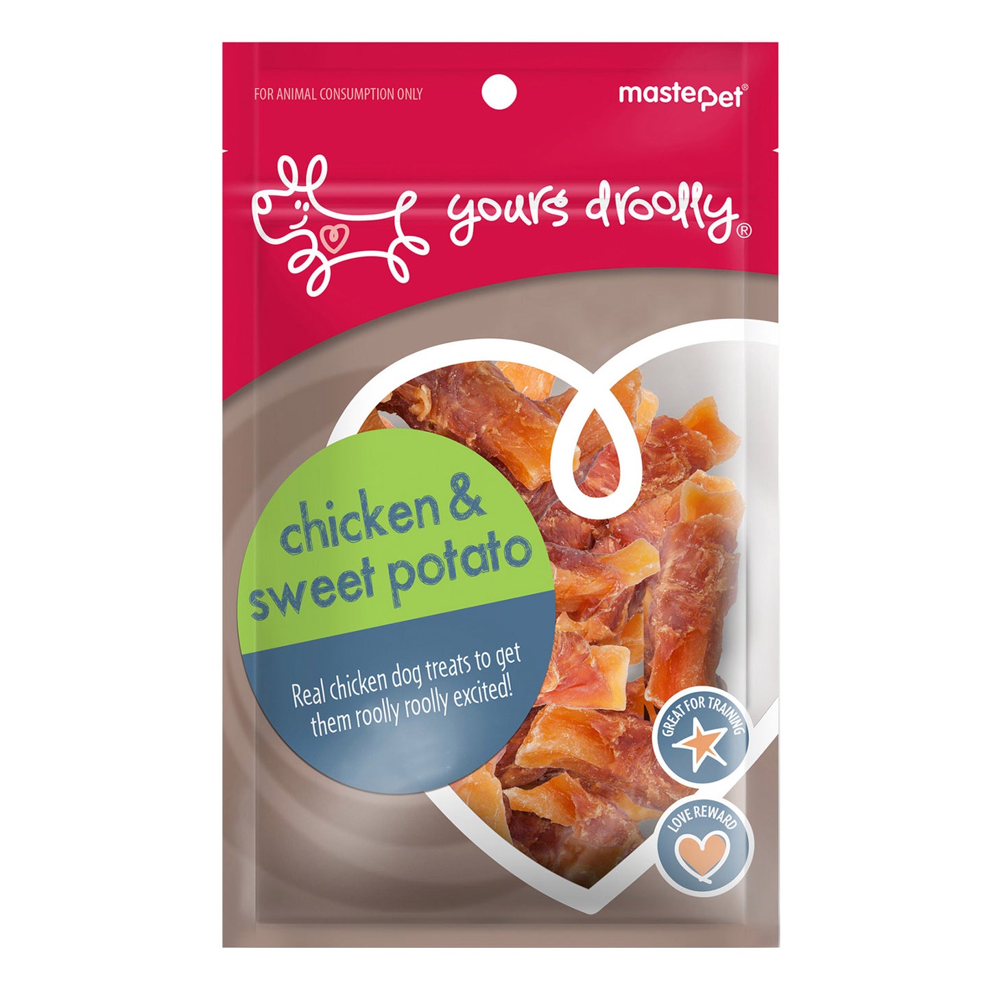 Yours Droolly Chicken & Sweet Potato Dog Treats (110 Gm)