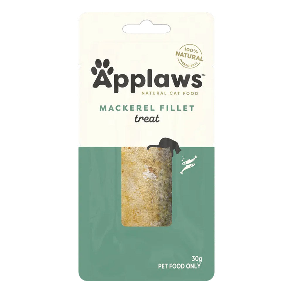 Applaws Natural Mackerel Fillet Cat Treat 30Gm