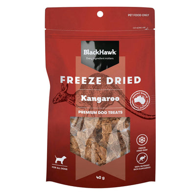 Black Hawk Freeze Dried Kangaroo Dog Treats