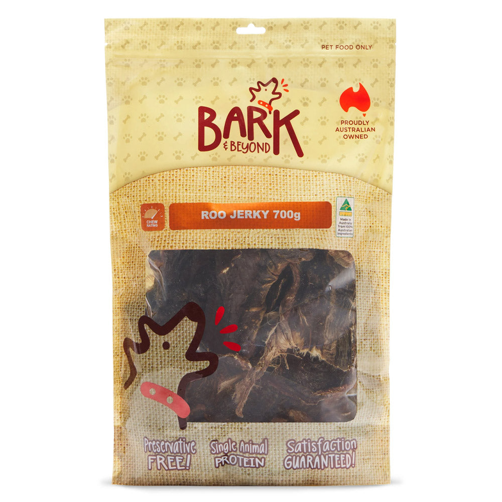 Bark & Beyond Roo Jerky Dog Treats 