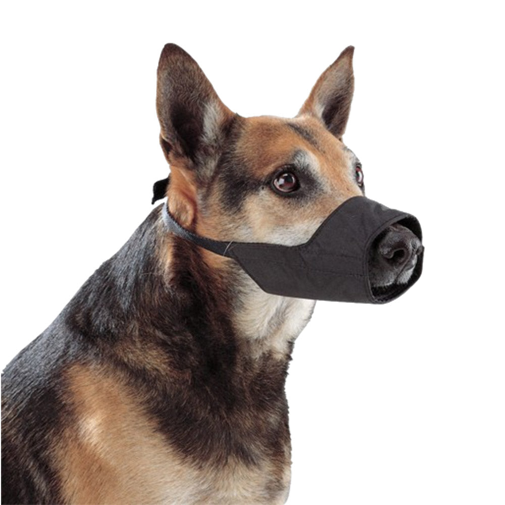 Beau Pets Adjustable Nylon Muzzle - Black X Large