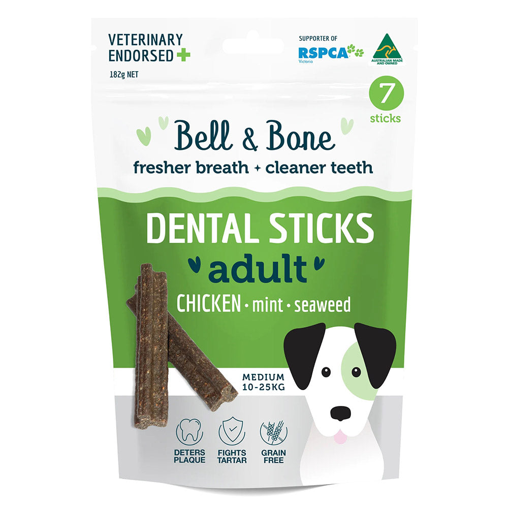 Bell And Bone Dental Sticks Chicken Mint And Seaweed