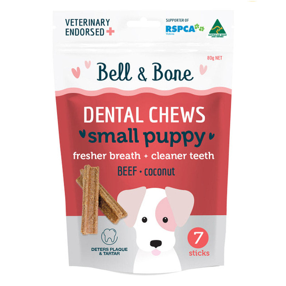Bell And Bone Dental Chews Beef And Coconut For Big Puppies