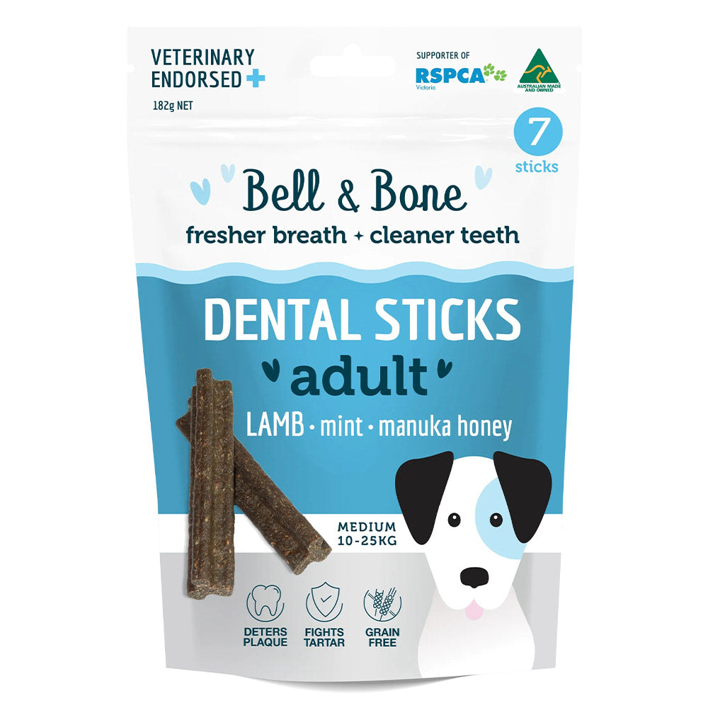 Bell And Bone Dental Sticks Lamb Mint And Manuka Honey