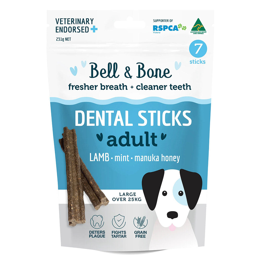 Bell And Bone Dental Sticks Lamb Mint And Manuka Honey