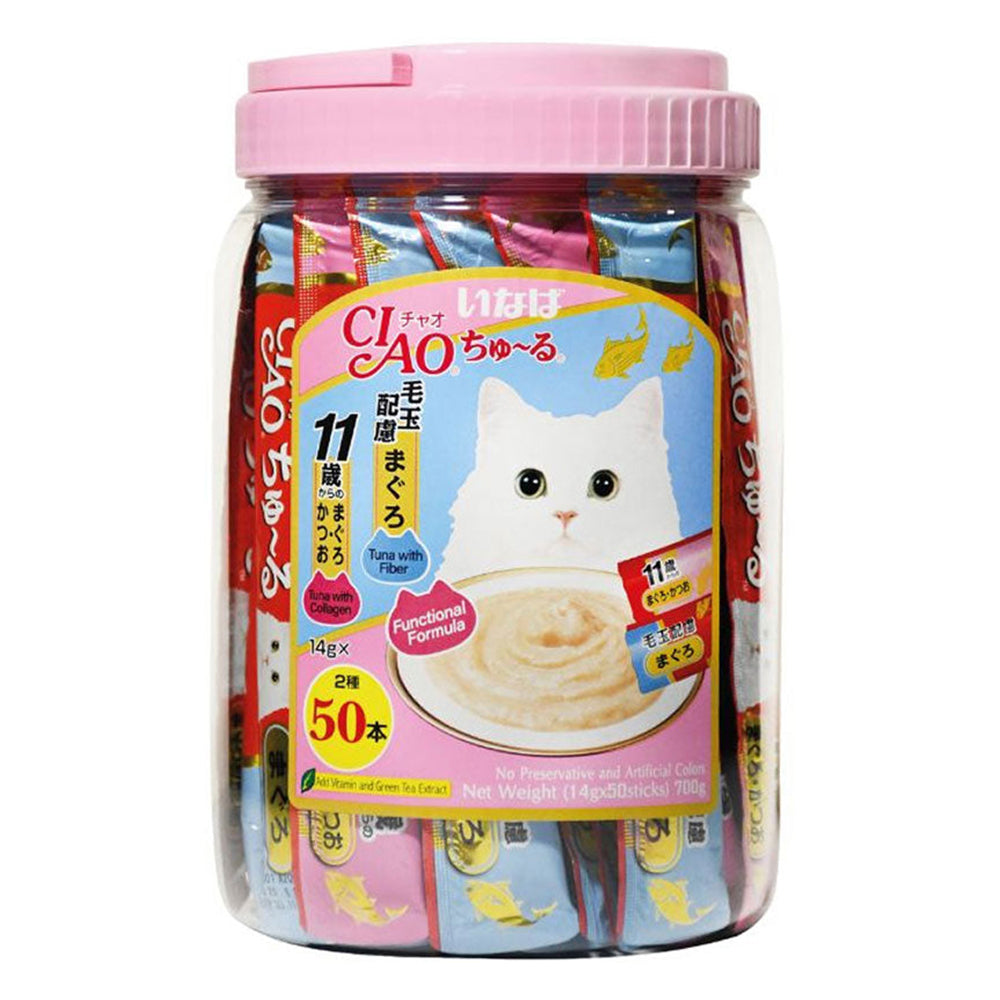 Ciao Churu Tuna With Collagen And Fiber