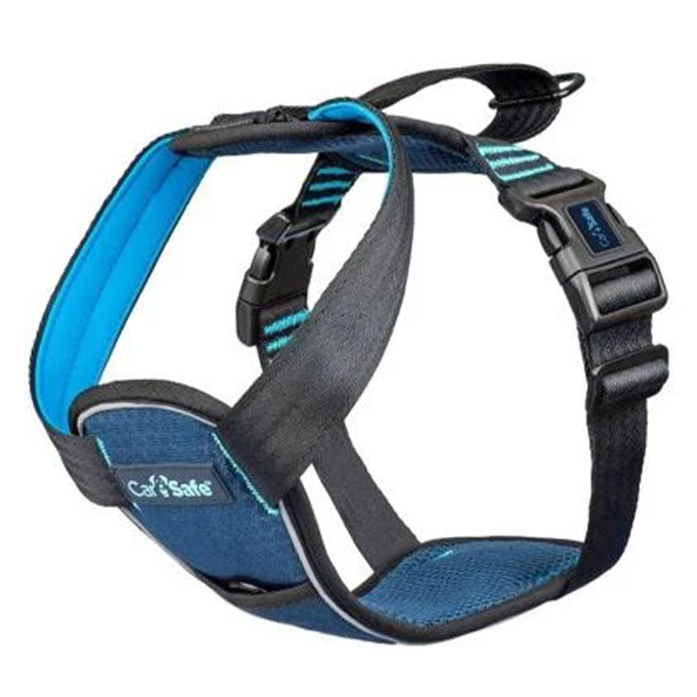 Carsafe Crash Tested Harness For Dogs Blue
