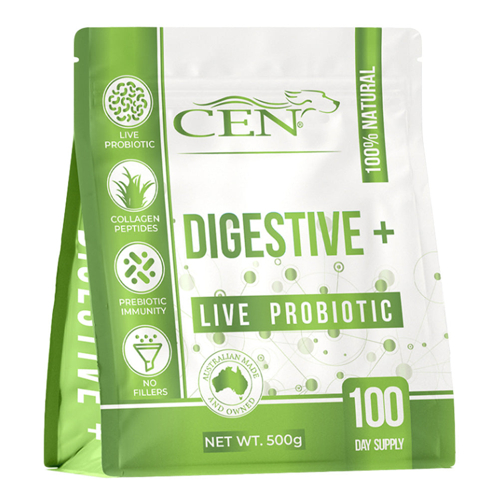 Cen Digestive+ Live Probiotic Supplement for Dogs