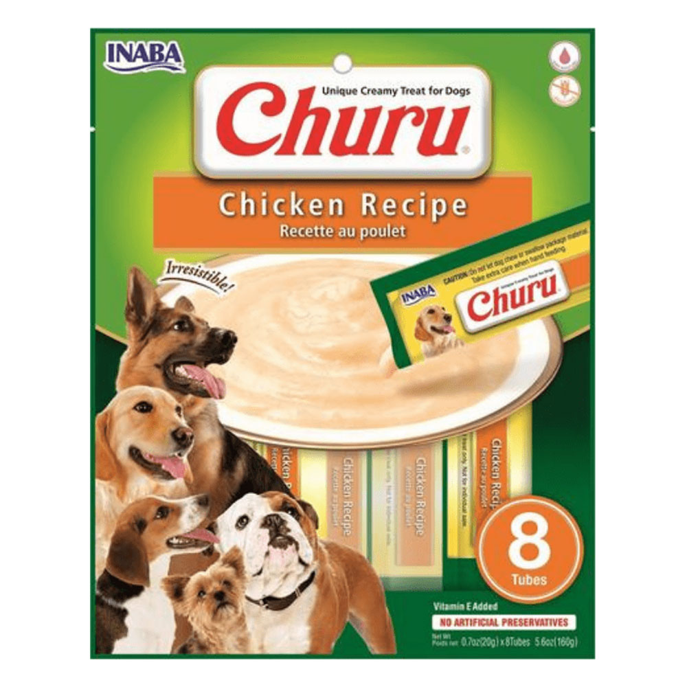 Inaba Churu Chicken Recipe Dog Treat 