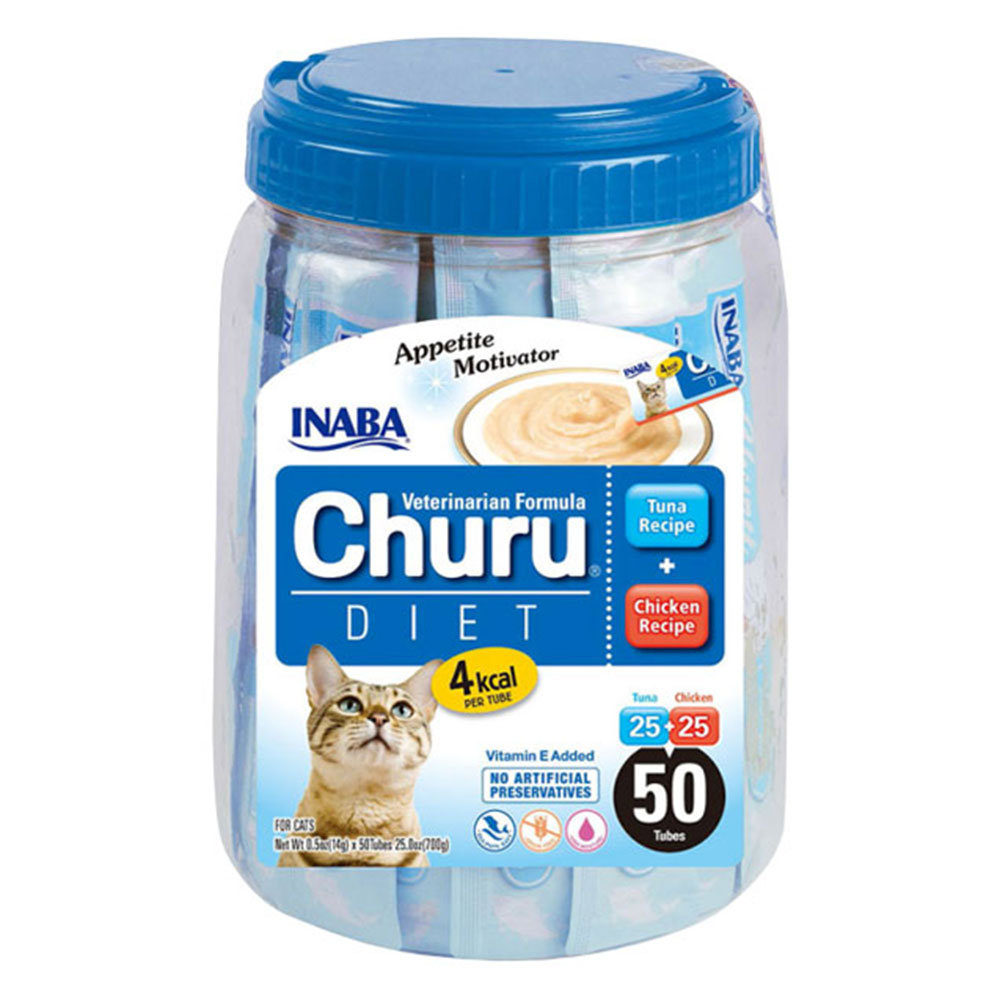 Inaba Churu Diet Tuna Recipe + Chicken Recipe For Cats 