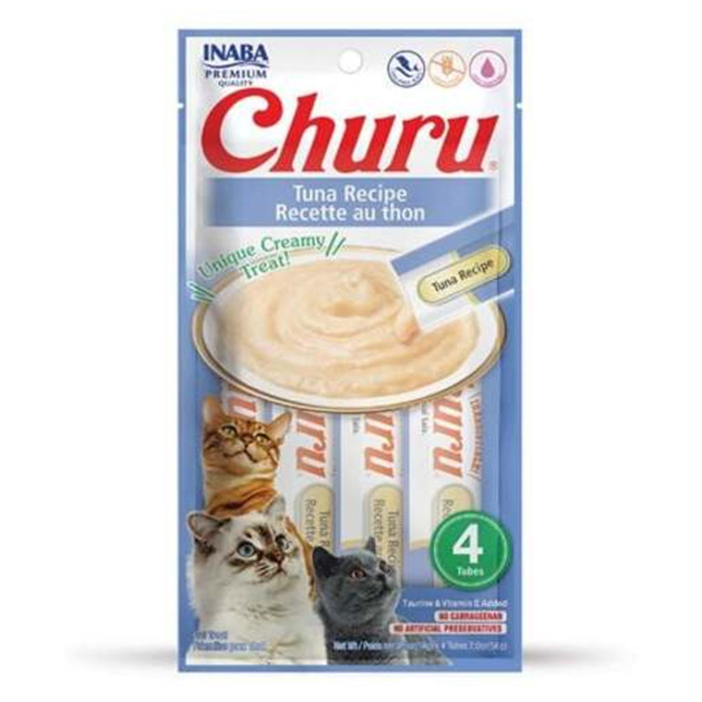 Inaba Churu Tuna Recipe Cat Treat 