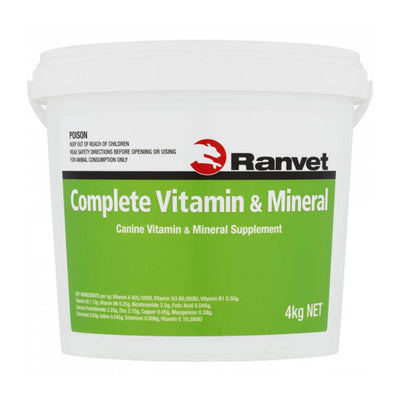 Ranvet Complete Vitamin & Mineral For Dogs