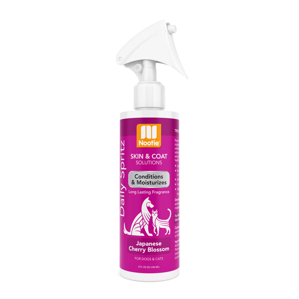 Nootie Skin & Coat Solutions Conditions & Moisturizes Daily Spritz For Dogs & Cats