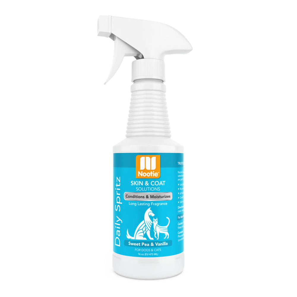 Nootie Skin & Coat Solutions Conditions & Moisturizes Daily Spritz For Dogs & Cats