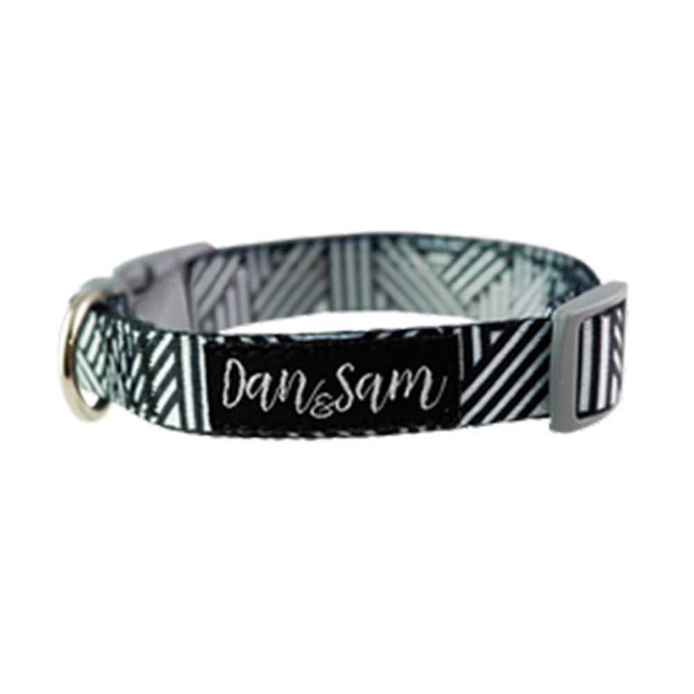 Dan & Sam Adjustable Polyester Webbing Collar For Dogs - Ziggy