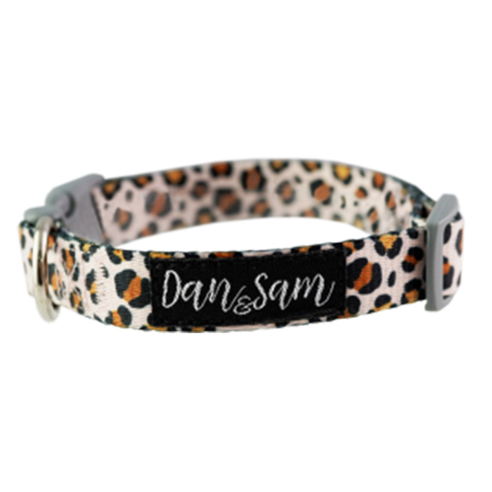 Dan & Sam Adjustable Polyester Webbing Collar For Dogs