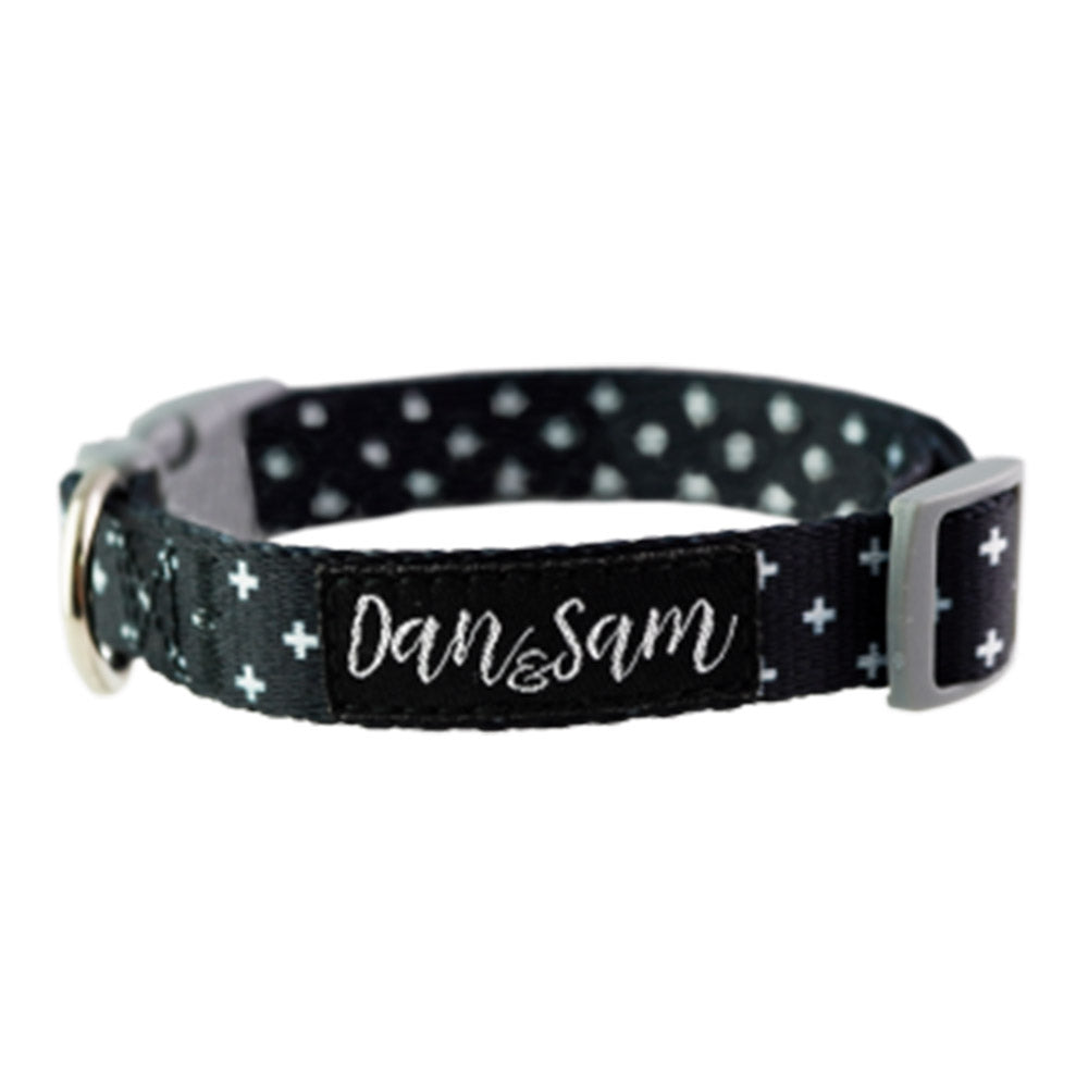Dan & Sam Adjustable Polyester Webbing Collar For Dogs
