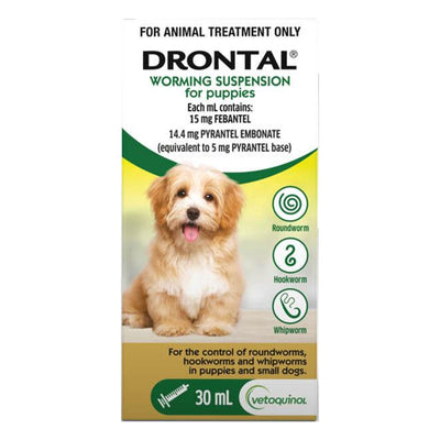 Drontal Wormers Puppy Worming Suspension