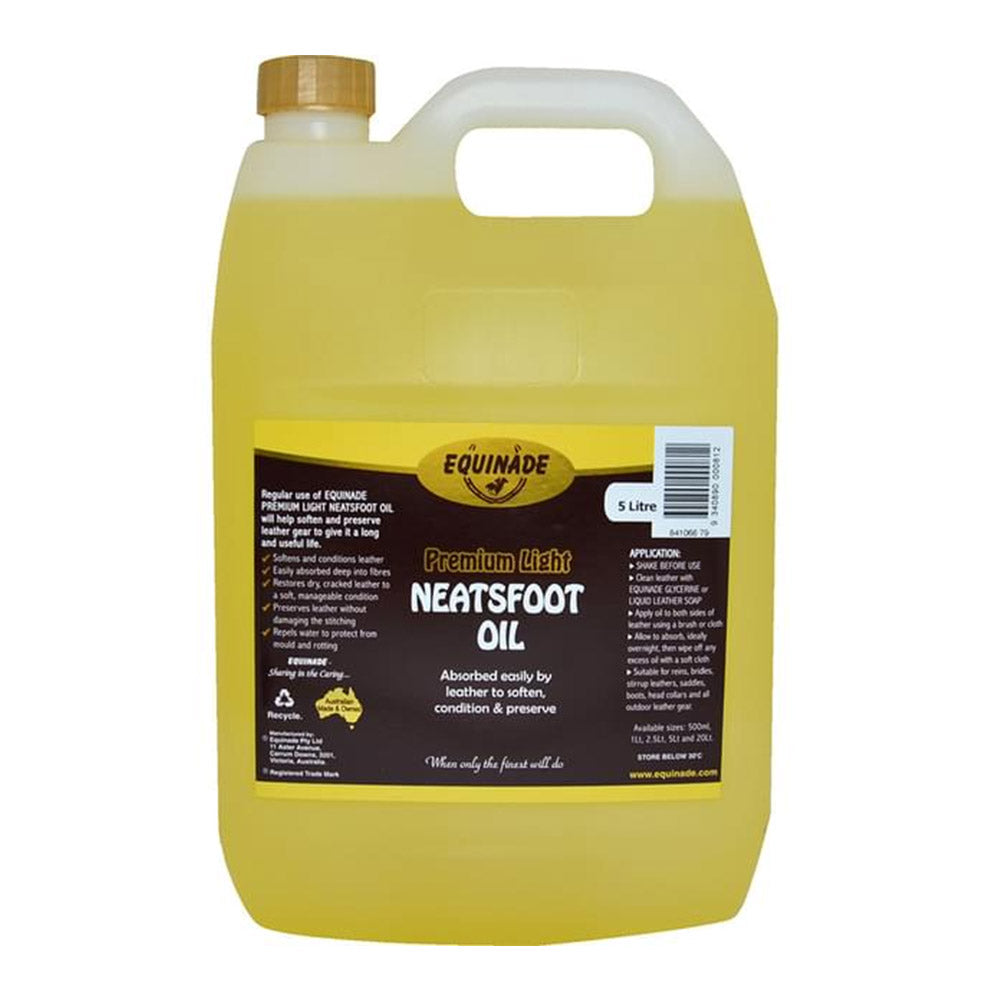 Equinade Premium Light Neatsfoot Oil for Horses