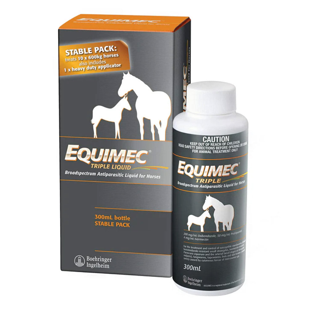 Equimec Triple Broadspectrum Antiparasitic Worming Liquid For Horses