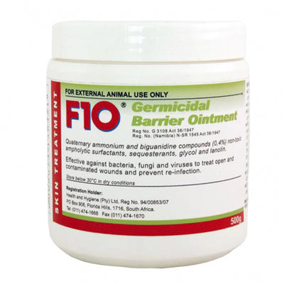 F10 Germicidal Barrier Ointment