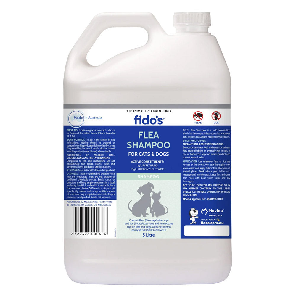 Fido's Flea Shampoo For Dogs