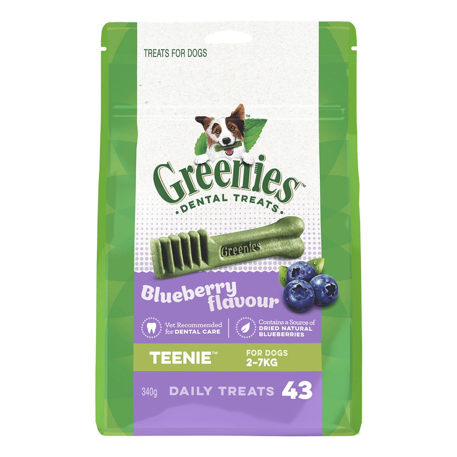 Greenies Blueberry Flavour Dental Dog Treats Large 22 - 54Kg