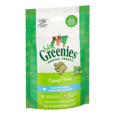 Greenies Feline Catnip Flavor Dental Cat Treats