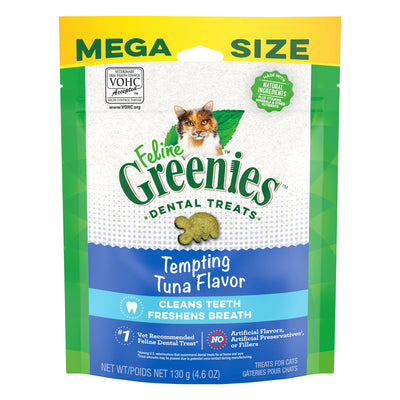 Greenies Feline Tempting Tuna Flavor Dental Cat Treats