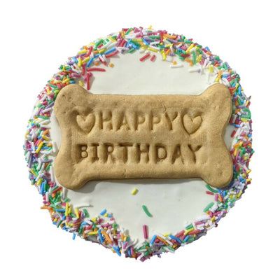 Huds And Toke Birthday Cake Cookie For Dogs
