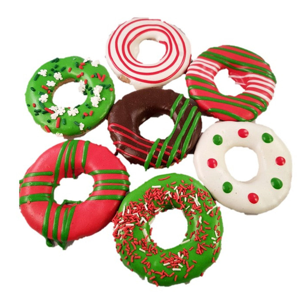 Huds And Toke Large Donuts Christmas Treats For Dogs 