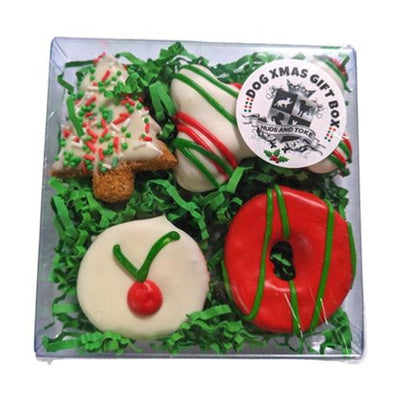 Huds And Toke Mixed Christmas Gift Box For Dogs 4 Pieces