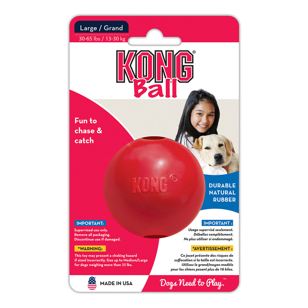 Kong Ball Rubber Toy For Dogs