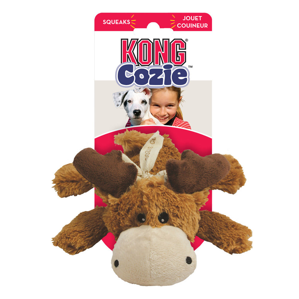 Kong Cozie Plush Squeaker Toy For Dogs