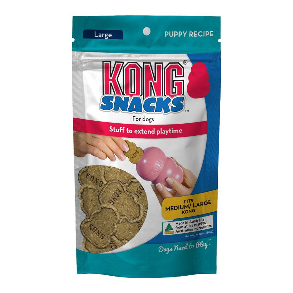 Kong Stuff'N Snacks Puppy Recipe Treats For Dogs Large