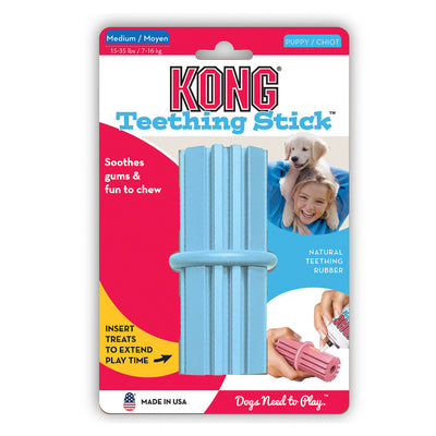 KONG Teething Dental Stick Puppy Toy for Dogs