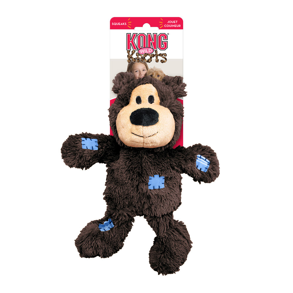 Kong Knots Wild Snuggle Plush Toy For Dogs