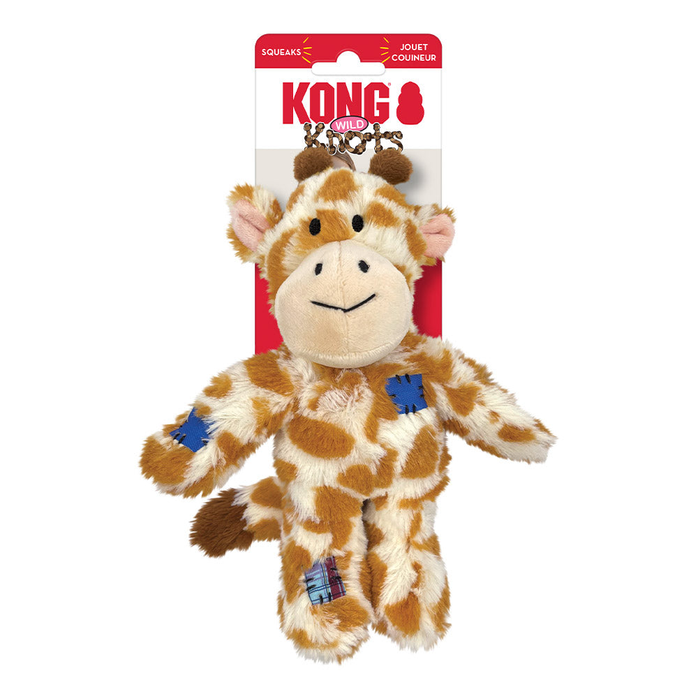 Kong Knots Wild Snuggle Plush Toy For Dogs