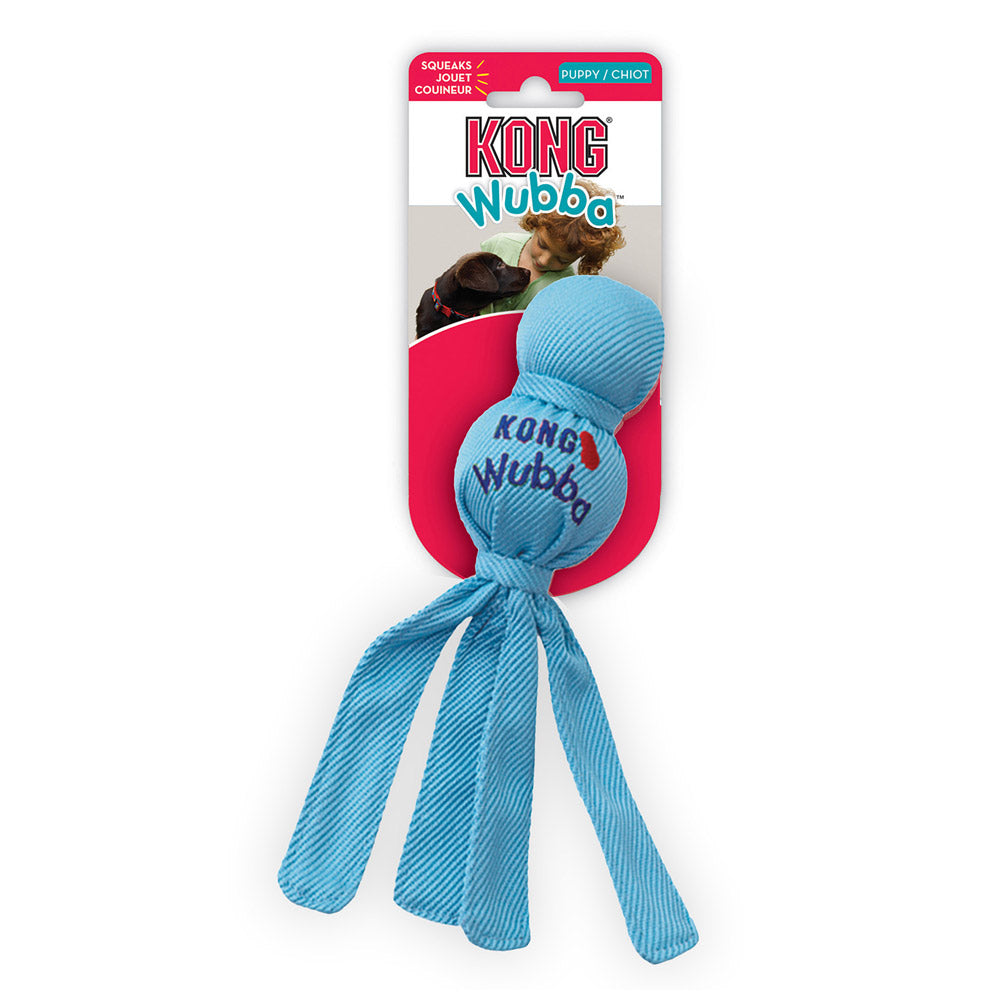 Kong Wubba Squeaker Puppy Toy For Dogs 