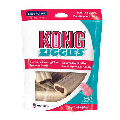 Kong Ziggies Stuffins Puppy Recipe Treats For Dogs